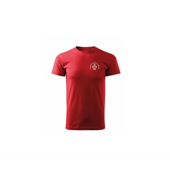 Koszulka T-shirt czerwona Chiropractic School